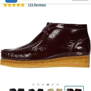 🔥 Clarks Original Wallabee Patent Leather 🔥